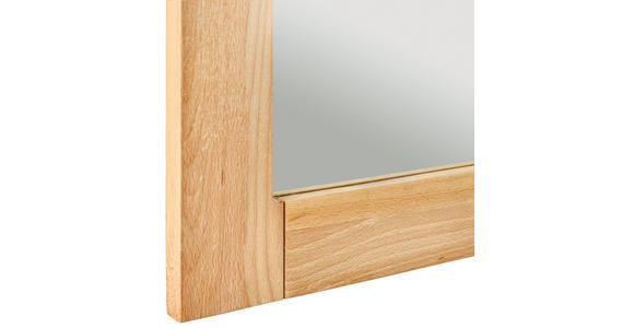 WANDSPIEGEL 140/72/2 cm    in rechteckig  - Kernbuche, KONVENTIONELL, Holz (140/72/2cm) - Linea Natura