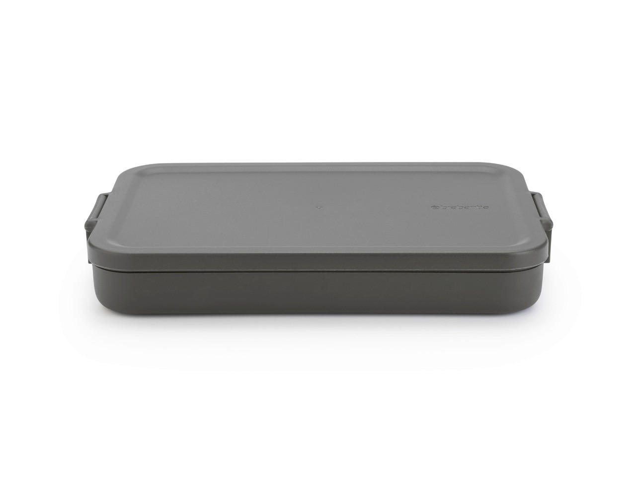 KRABIČKA NA OBĚD  - tmavě šedá, Basics, plast (25.5/3.7/16.6cm) - Brabantia