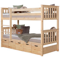 ETAGENBETT 90/200 cm Naturfarben  - Naturfarben, Modern, Holz (90/200cm) - MID.YOU