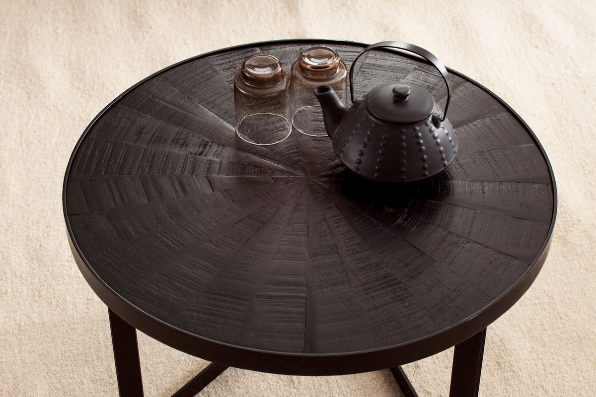 COUCHTISCH in Holz, Holzwerkstoff 58/58/40 cm  - Schwarz, Design, Holz/Holzwerkstoff (58/58/40cm) - MID.YOU