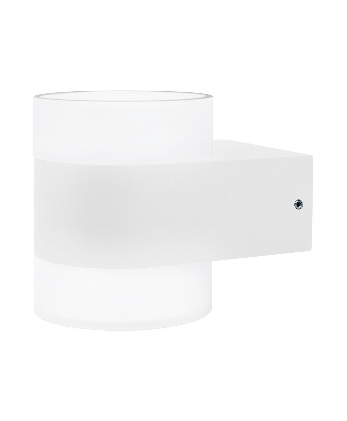 LED-AUßENLEUCHTE 13,1/9,1/11 cm   - Weiß, Basics, Kunststoff/Metall (13,1/9,1/11cm) - Osram