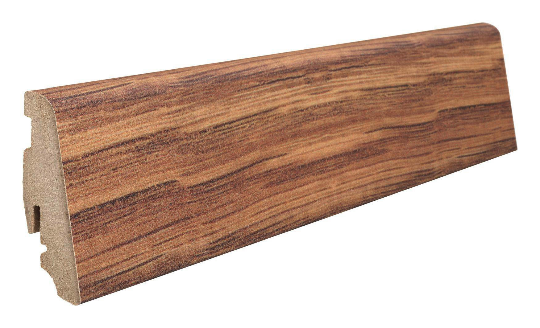 SOCKELLEISTE Holzwerkstoff in Cognac  220/1,9/5,8 cm  - Cognac, Basics, Holzwerkstoff (220/1,9/5,8cm) - Living by HARO