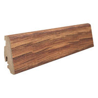 SOCKELLEISTE Holzwerkstoff in Cognac  220/1,9/5,8 cm  - Cognac, Basics, Holzwerkstoff (220/1,9/5,8cm) - Living by HARO