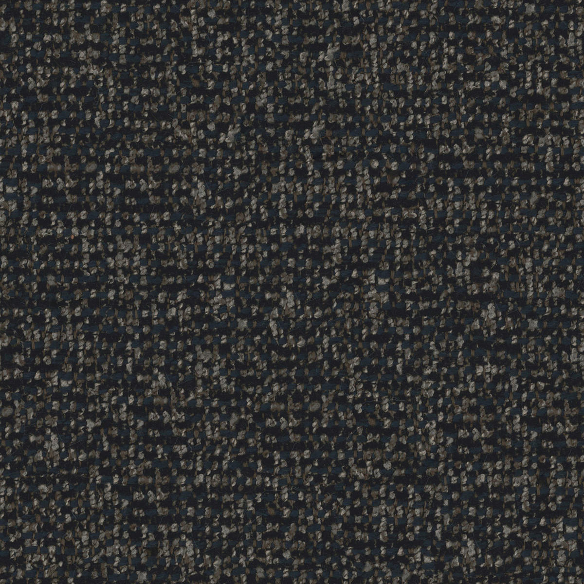 ECKSOFA Struktur Schwarz  - Schwarz, Konventionell, Textil/Metall (178/300cm) - Livetastic