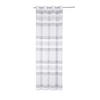 ÖSENVORHANG halbtransparent  - Creme/Grau, Basics, Textil (135/245cm)