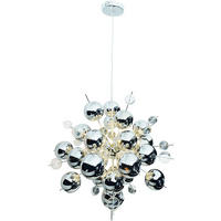 HÄNGELEUCHTE 65/150 cm  - Chromfarben/Klar, Design, Glas/Metall (65/150cm) - Näve