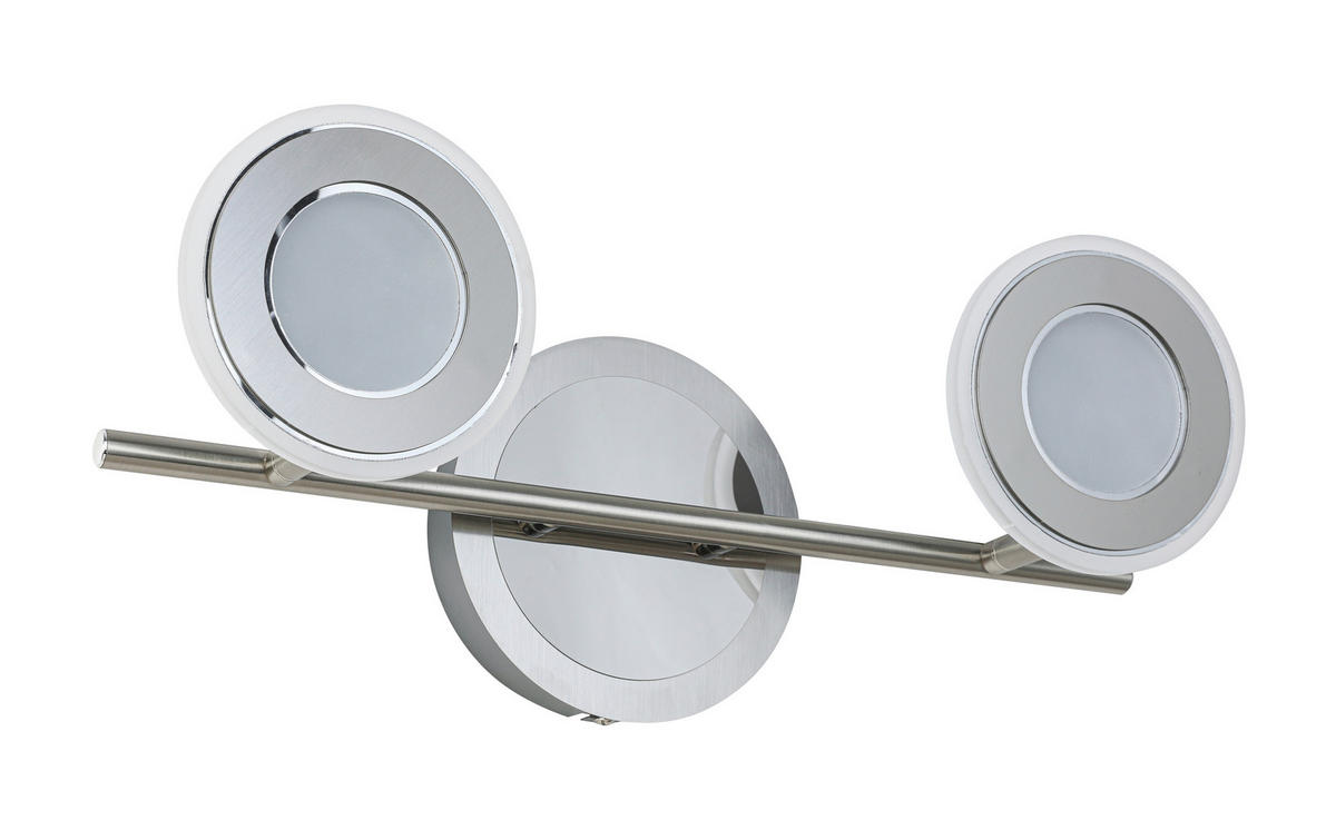LED-SPOTLIGHT 40/17,5/12,5 cm   - kromfärg/nickelfärgad, Design, metall/plast (40/17,5/12,5cm) - Novel
