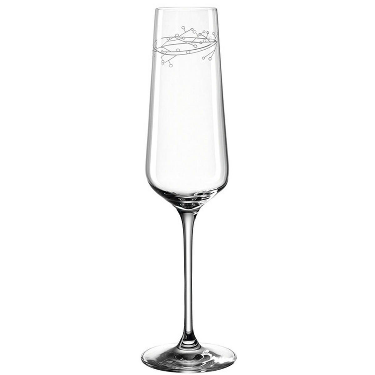 ČAŠA ZA PENUŠAVO VINO  210 ml  - prozirna, Osnovno, staklo (7/23/7cm) - Leonardo