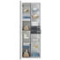 HOCHSCHRANK 60/178,7/34,8 cm - Chromfarben/Anthrazit, Design, Glas/Holzwerkstoff (60/178,7/34,8cm) - Welnova HOCHSCHRANK 60/178,7/34,8 cm - Chromfarben/Anthrazit, Design, Glas/Holzwerkstoff (60/178,7/34,8cm) - Welnova