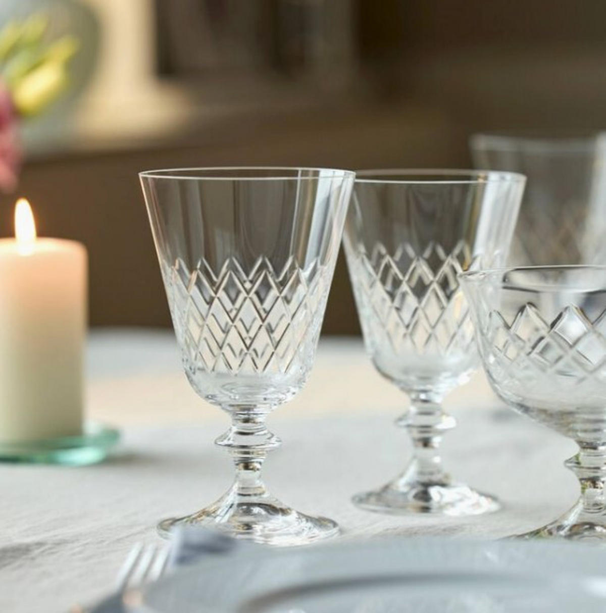 RÖDVINSGLAS 2 delar  - Basics, glas