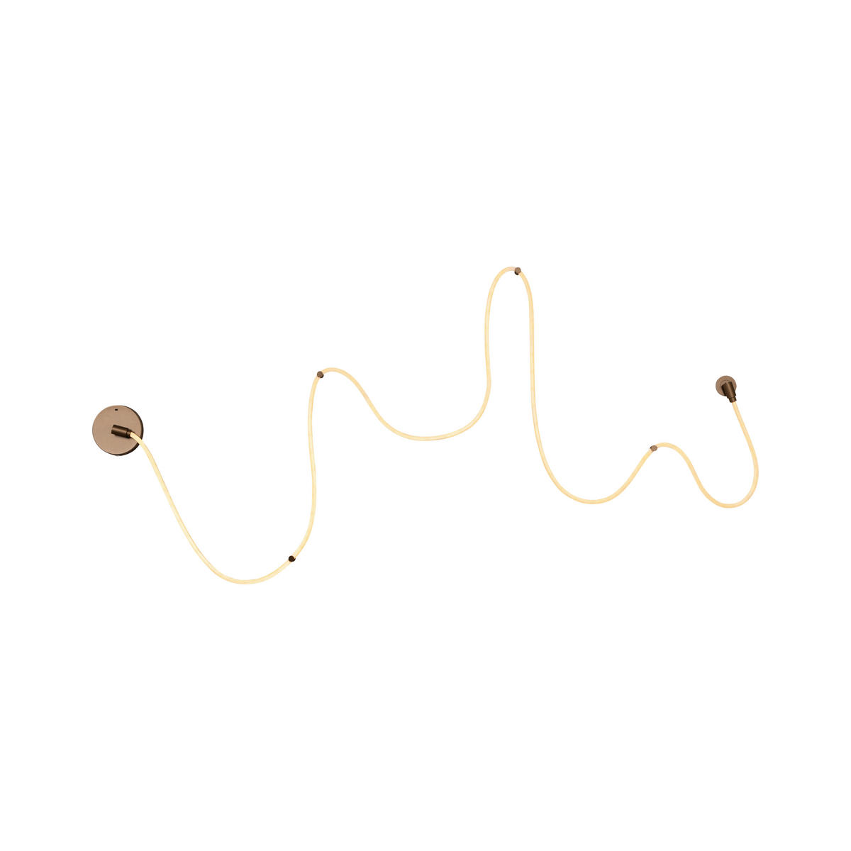 LED-WANDLEUCHTE Janderin 500/8.5/8.5 cm  - Champagner, Design, Metall (500/8.5/8.5cm) - Lucide