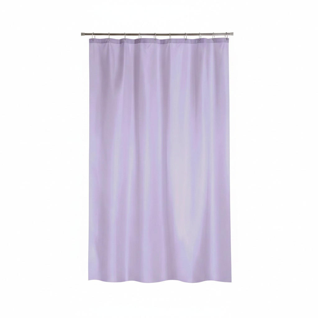 DUSCHVORHANG 180/200 cm  - Lila, Basics, Textil (180/200cm) - MSV