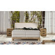 BOXSPRINGBETT 140/200 cm  in Naturfarben  - Eichefarben/Naturfarben, Natur, Holz/Textil (140/200cm) - Valnatura