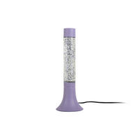 GLITTERLEUCHTE - Lila, Basics (13/13/37.5cm) - Leitmotiv