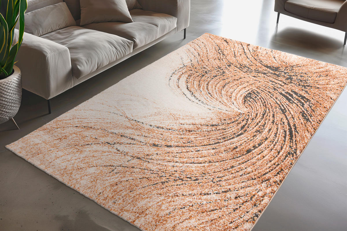 FLACHWEBETEPPICH 140/200 cm My Bologna Terracotta  - Terracotta, Design, Kunststoff/Textil (140/200cm) - Obsession