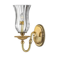 NÁSTENNÉ SVIETIDLO, 11.4/27.9/24.1 cm - mosadzná, Konventionell, kov (11.4/27.9/24.1cm) - Elstead Lighting