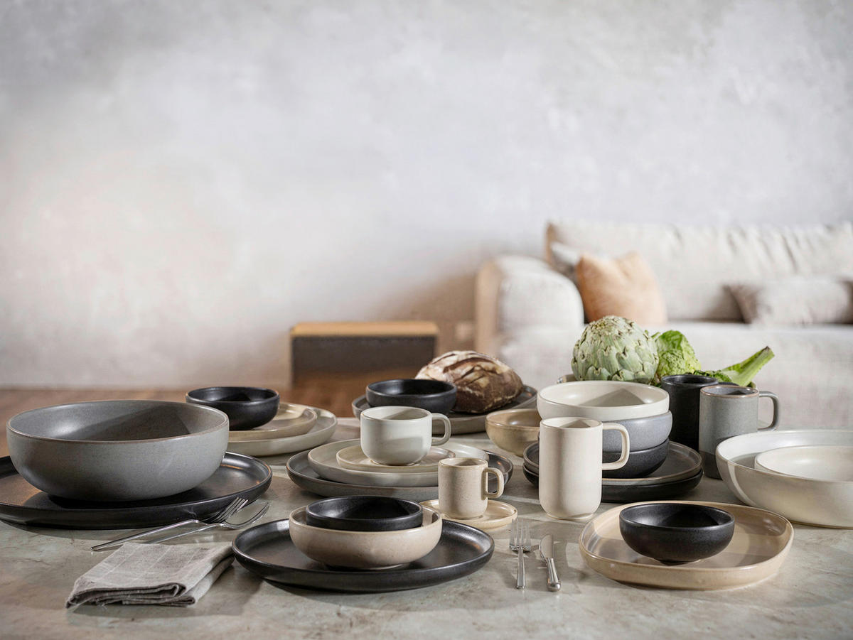 KOMBISERVICE Uno 16-teilig  - Multicolor, Basics, Keramik - Creatable