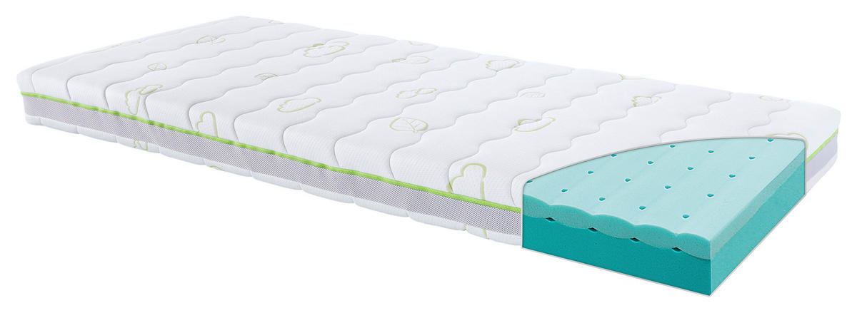 MATRACE PRO MLÁDEŽ, 90/190 cm - Basics, textil (90/190cm) - Träumeland