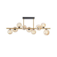 SVJETILJKA STROPNA  - Trend, staklo/metal (86,6/38/30cm)