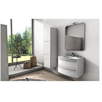 MOBILIER BAIE - alb, Design, sticlă/material pe bază de lemn - Welnova
