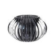 TEELICHTGLAS - Schwarz, Trend, Glas (11/6,5cm) - Ambia Home