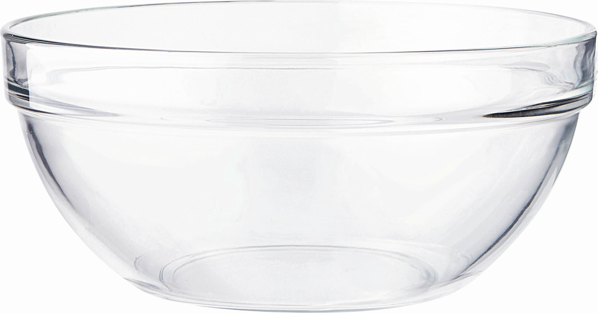 SCHÜSSEL  - Klar/Transparent, Basics, Glas (23,0/10,5/23,0cm)