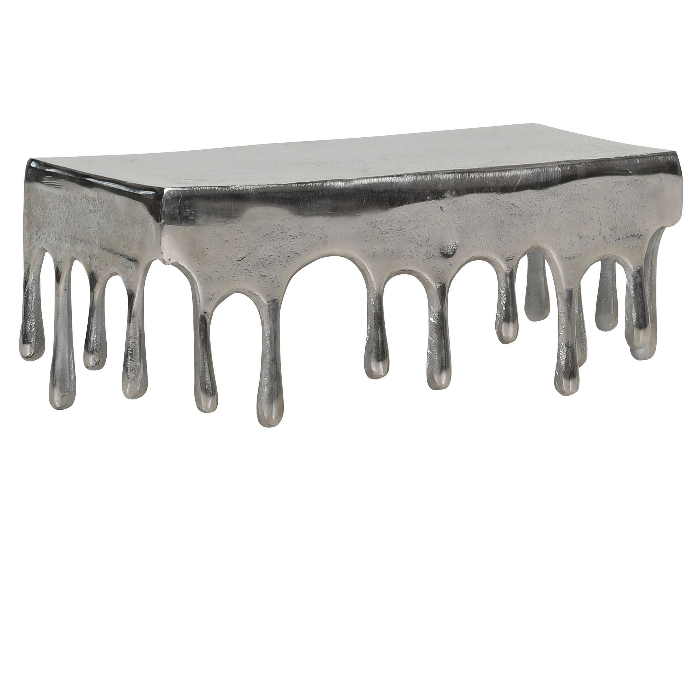 ETAJERĂ DE PERETE 42/17/20 cm  - argintiu, Modern, metal (42/17/20cm) - Ambia Home