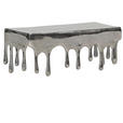 WANDREGAL 42/17/20 cm - Silberfarben, MODERN, Metall (42/17/20cm) - Ambia Home