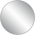 WANDSPIEGEL Schwarz  - Schwarz, Trend, Glas/Metall (100/100/3,5cm) - Xora
