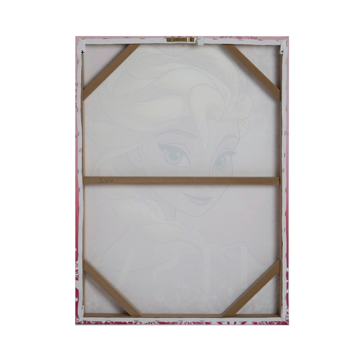 KEILRAHMENBILD 50/70/3 cm  - Multicolor/Rosa, Basics, Wellpappe/Textil (50/70/3cm)