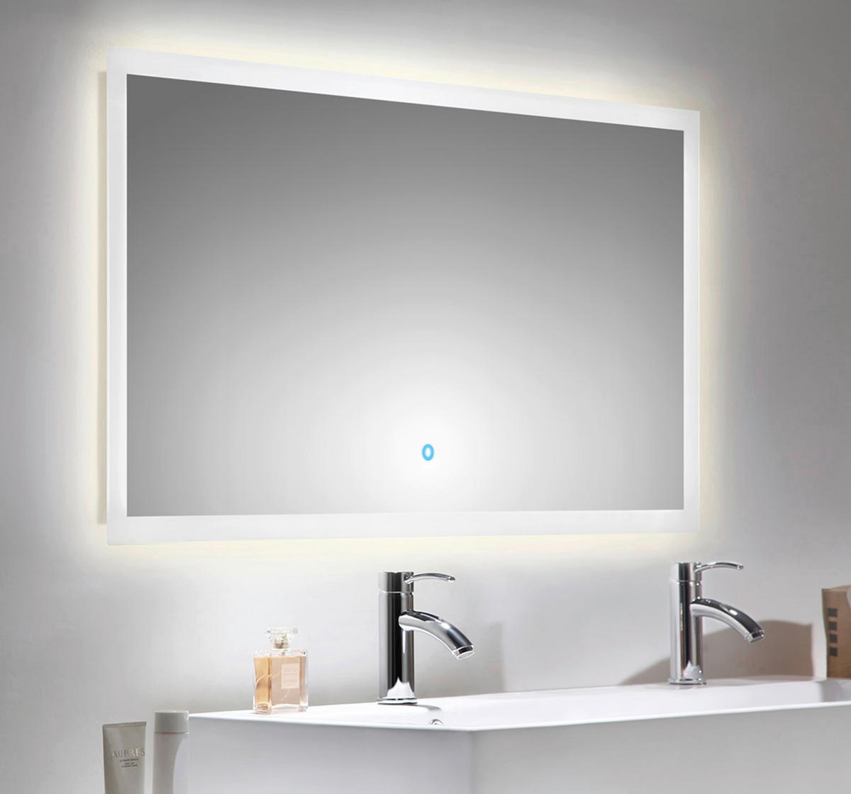 BADEZIMMERSPIEGEL 120/65/3,2 cm  - MODERN, Glas (120/65/3,2cm) - MID.YOU