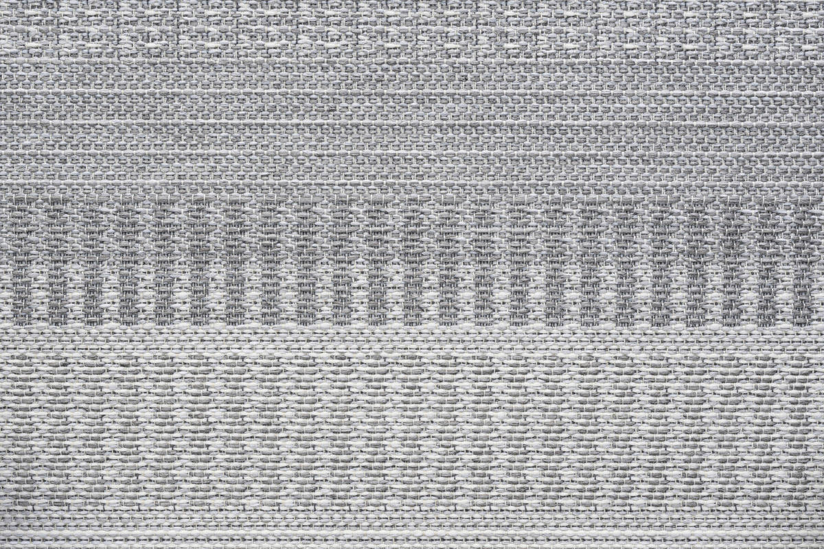 OUTDOORTEPPICH  für Terrasse und Balkon 80/150 cm Grau  - Grau, Design, Textil (80/150cm) - Novel