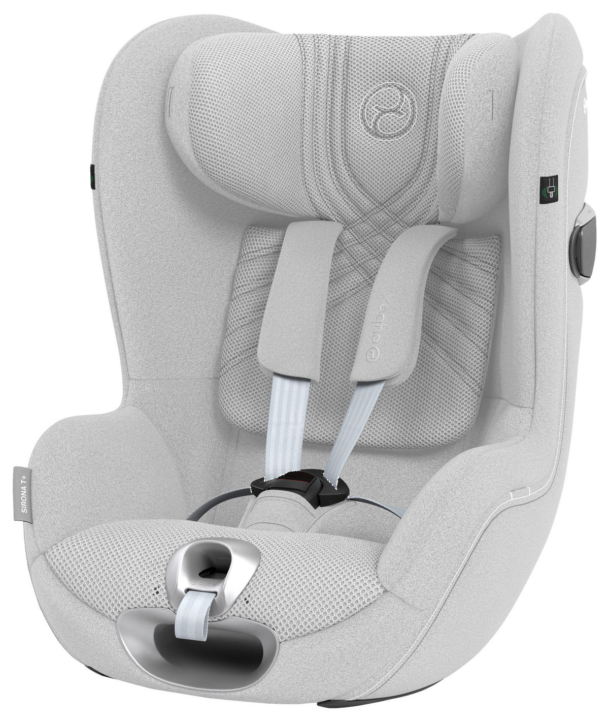 REBOARDER-KINDERSITZ SIRONA T I-SIZE PLUS  - Hellgrau/Weiß, Basics, Kunststoff/Textil (71,5/43/68cm) - Cybex