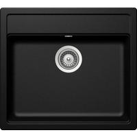SPÜLE MONO N-100-A / MONN100AMAG  - Dunkelgrau, Basics, Stein (57/51cm) - Schock