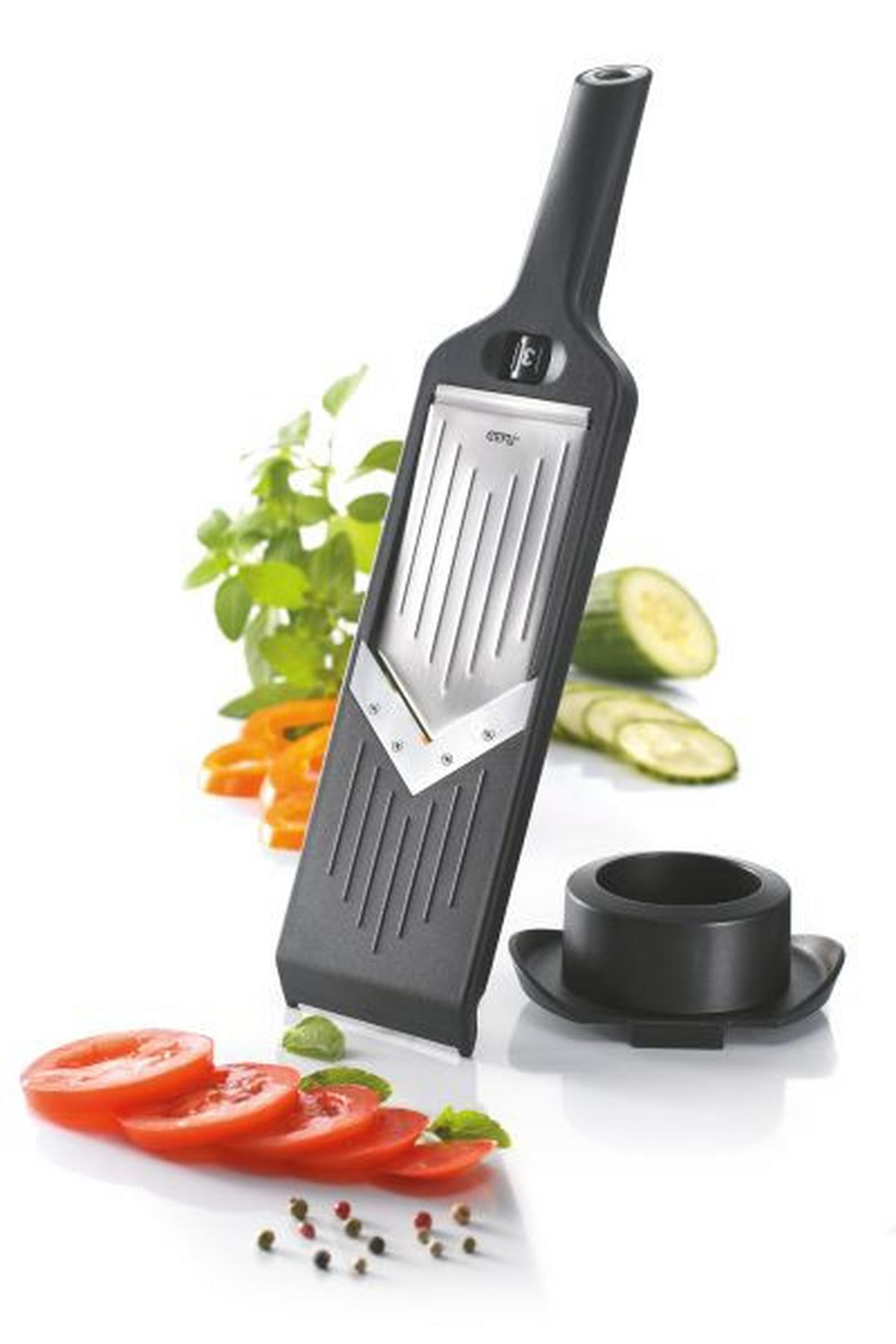 RIBEŽ ZA POVRĆE Violi  - crna, Basics, metal/plastika (32/9/5,5cm) - Gefu