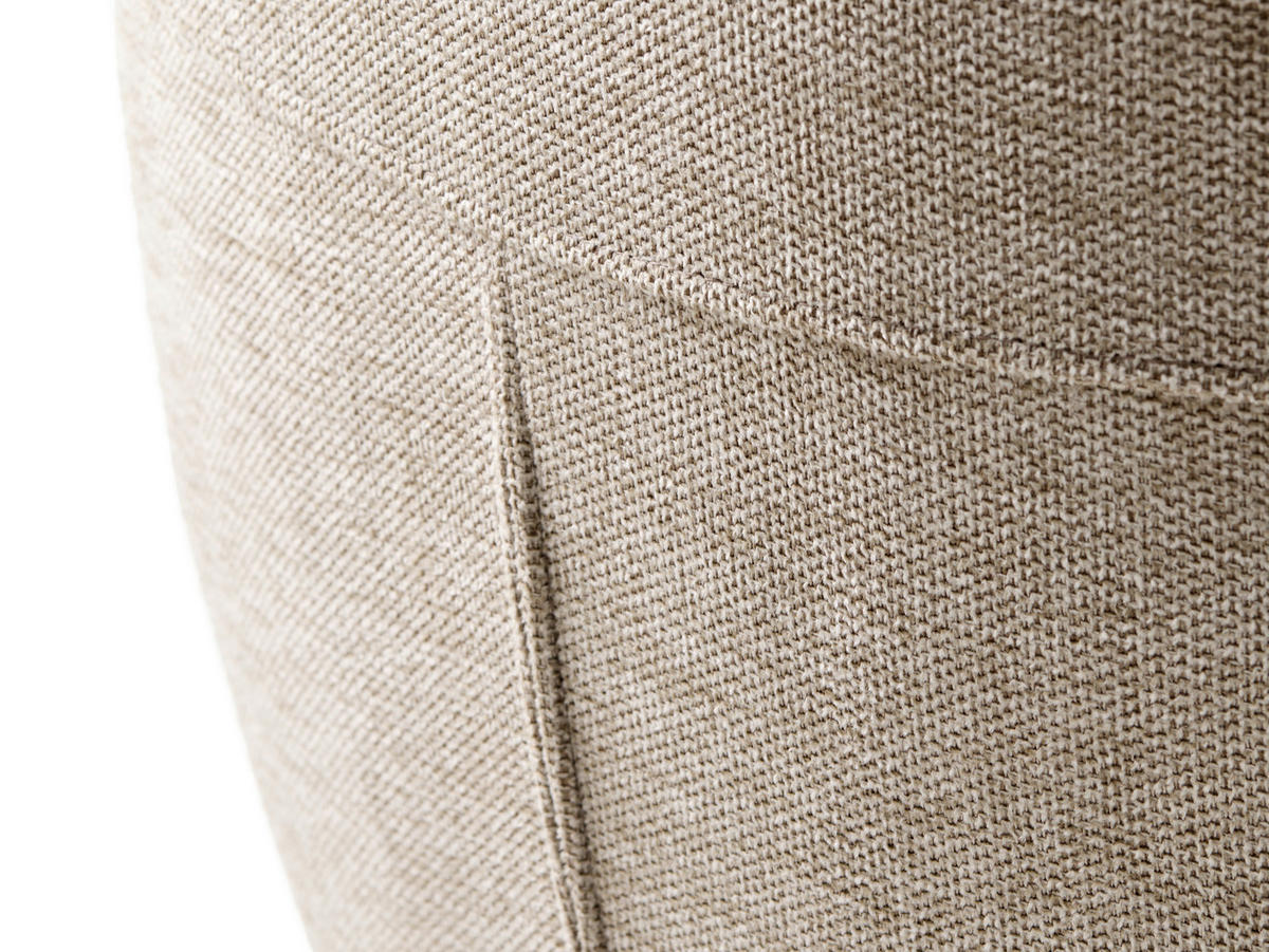 ARMLEHNSTUHL  in  - Sandfarben/Beige, MODERN, Textil/Metall (57,5/88/62cm) - Livetastic