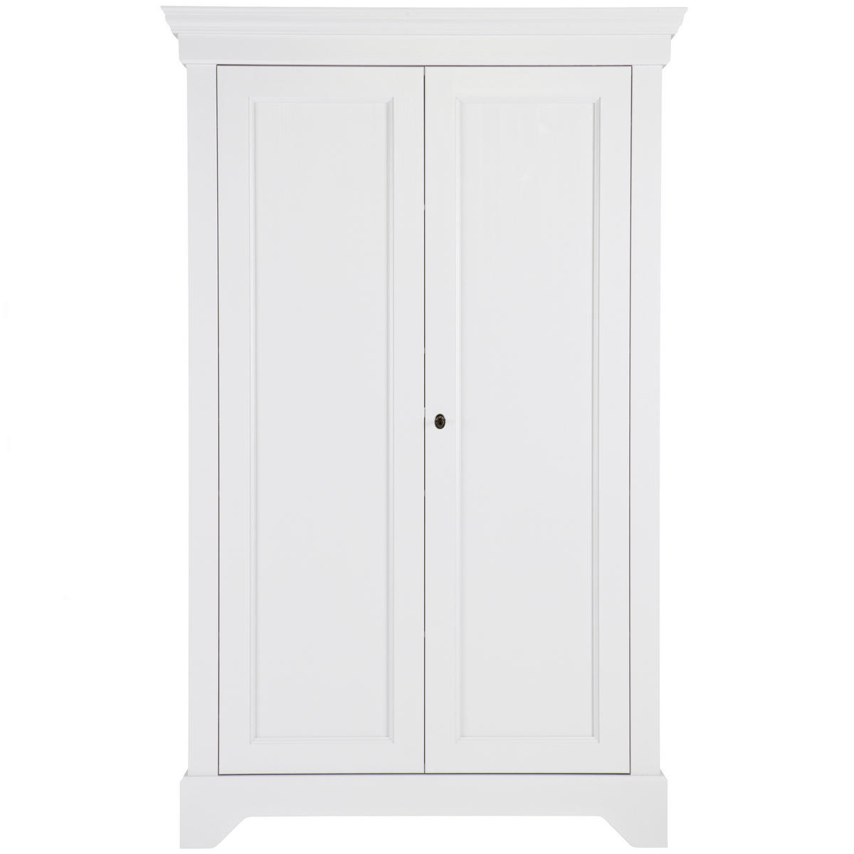 KOMMODE Isabel, 118/191/47 cm,  - Weiß, Design, Holz/Metall (118/191/47cm) - Livetastic