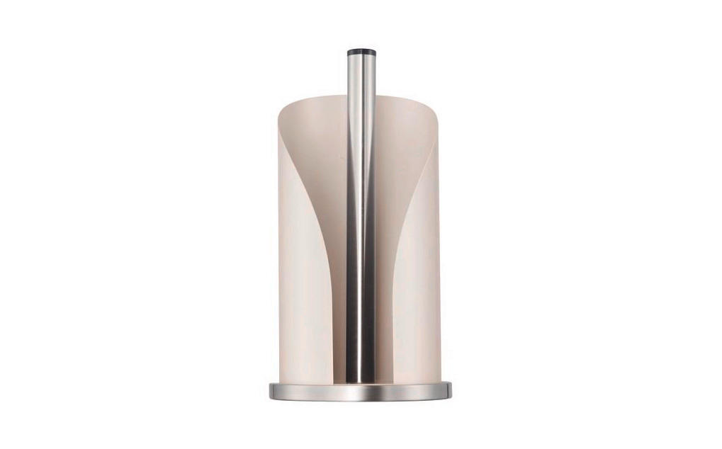 KÜCHENROLLENHALTER - Sandfarben/Edelstahlfarben, KONVENTIONELL, Metall (15,5/30cm) - Wesco