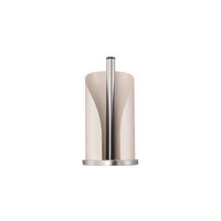 KÜCHENROLLENHALTER - Sandfarben/Edelstahlfarben, KONVENTIONELL, Metall (15,5/30cm) - Wesco