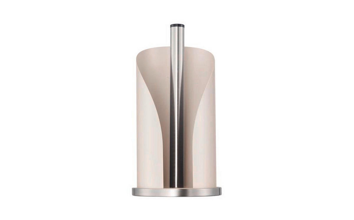 KÜCHENROLLENHALTER - Sandfarben/Edelstahlfarben, KONVENTIONELL, Metall (15,5/30cm) - Wesco