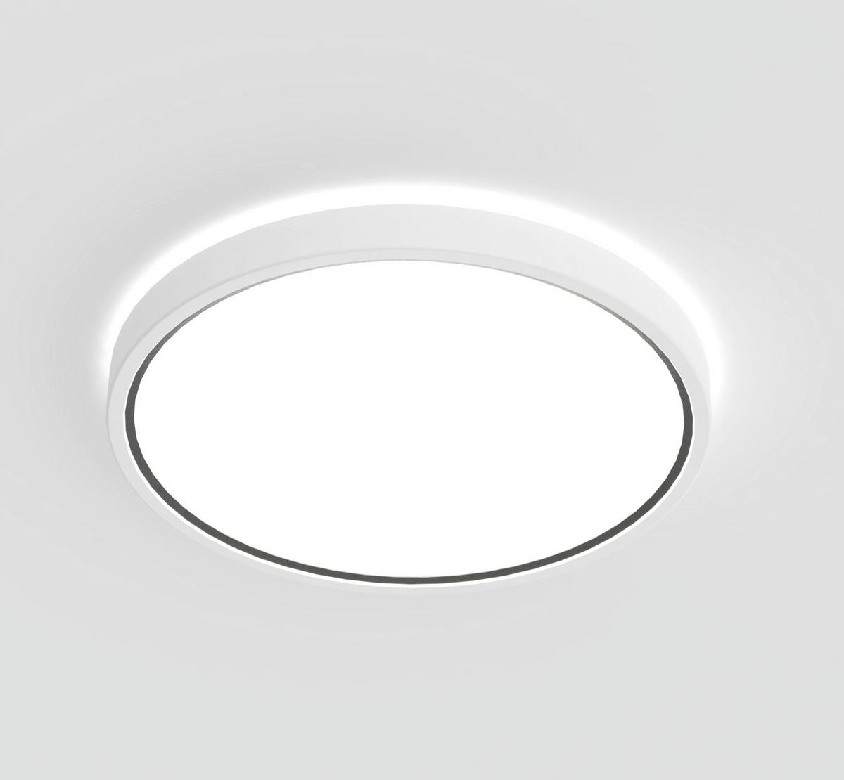 LED-DECKENLEUCHTE 35/5 cm   - Weiß, KONVENTIONELL, Kunststoff (35/5cm) - Nordlux