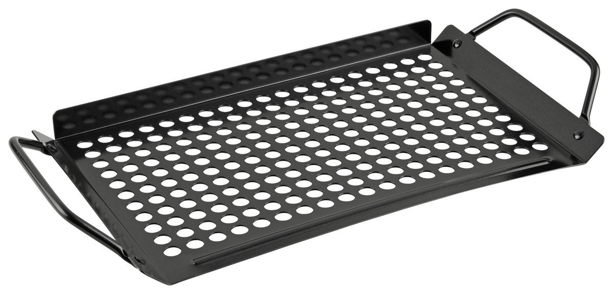 GRILLKORB - Schwarz, Basics, Metall (35,5/18/4,5cm) - Landscape