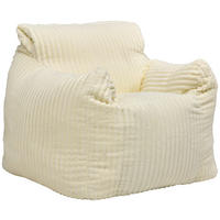 SITZSACK 470 l  - Creme, Design, Textil (100/80/100cm)