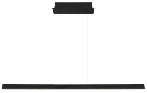 LED-HÄNGLAMPA 120/9/120 cm  - svart, Klassisk, metall (120/9/120cm) - Globo