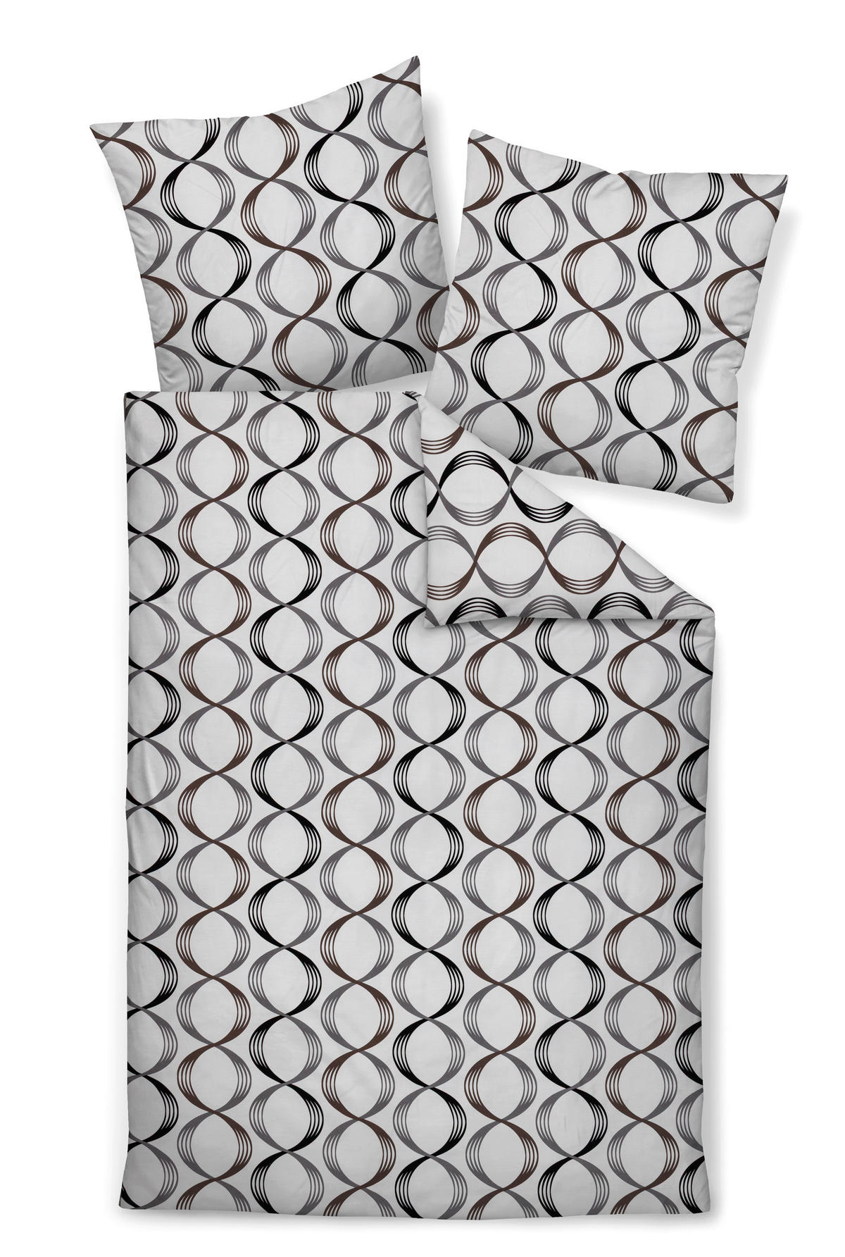 ÁGYNEMŰHUZAT-GARNITÚRA mako-szatén 200/220 cm  - fehér, Basics, textil (200/220cm)