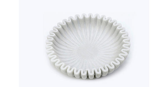 DEKOSCHALE - Weiß, Design, Stein (30/7cm) - Ambia Home