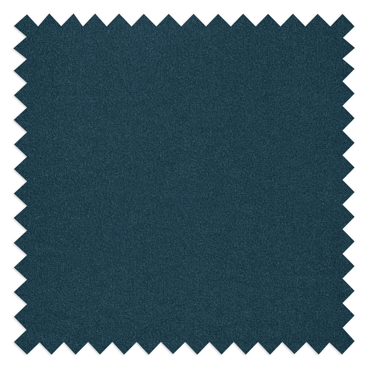 ECKSOFA Ottomane rechts, Rundform  BRETANIA Dunkelblau Samt  - Schwarz/Dunkelblau, Design, Kunststoff/Textil (300/113cm) - Livetastic