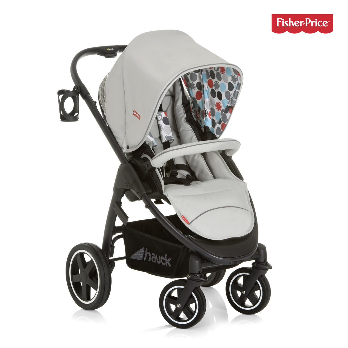 DEČJA KOLICA - SET  2018  - siva/crna, Osnovno, tekstil/metal (96/61/106cm) - Fisher Price