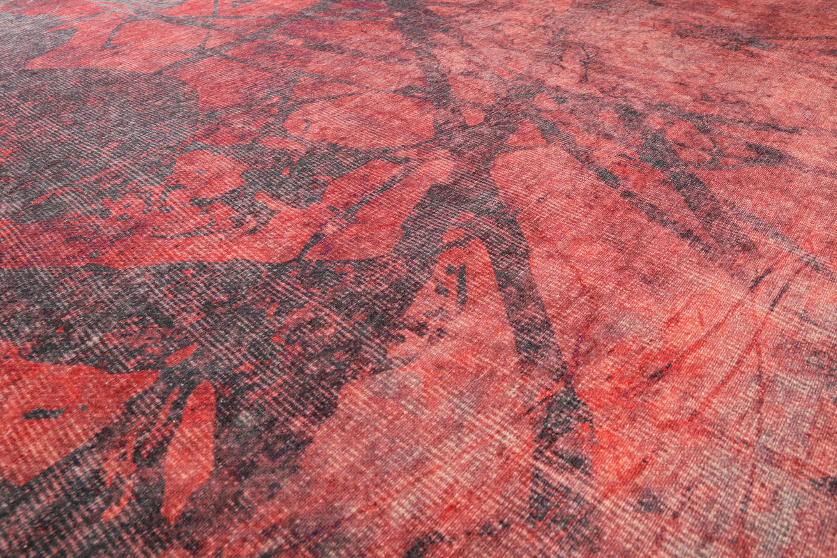 WEBTEPPICH 80/150 cm Pepe Rot, Rotbraun  - Rotbraun/Rot, Trend, Textil (80/150cm) - Novel