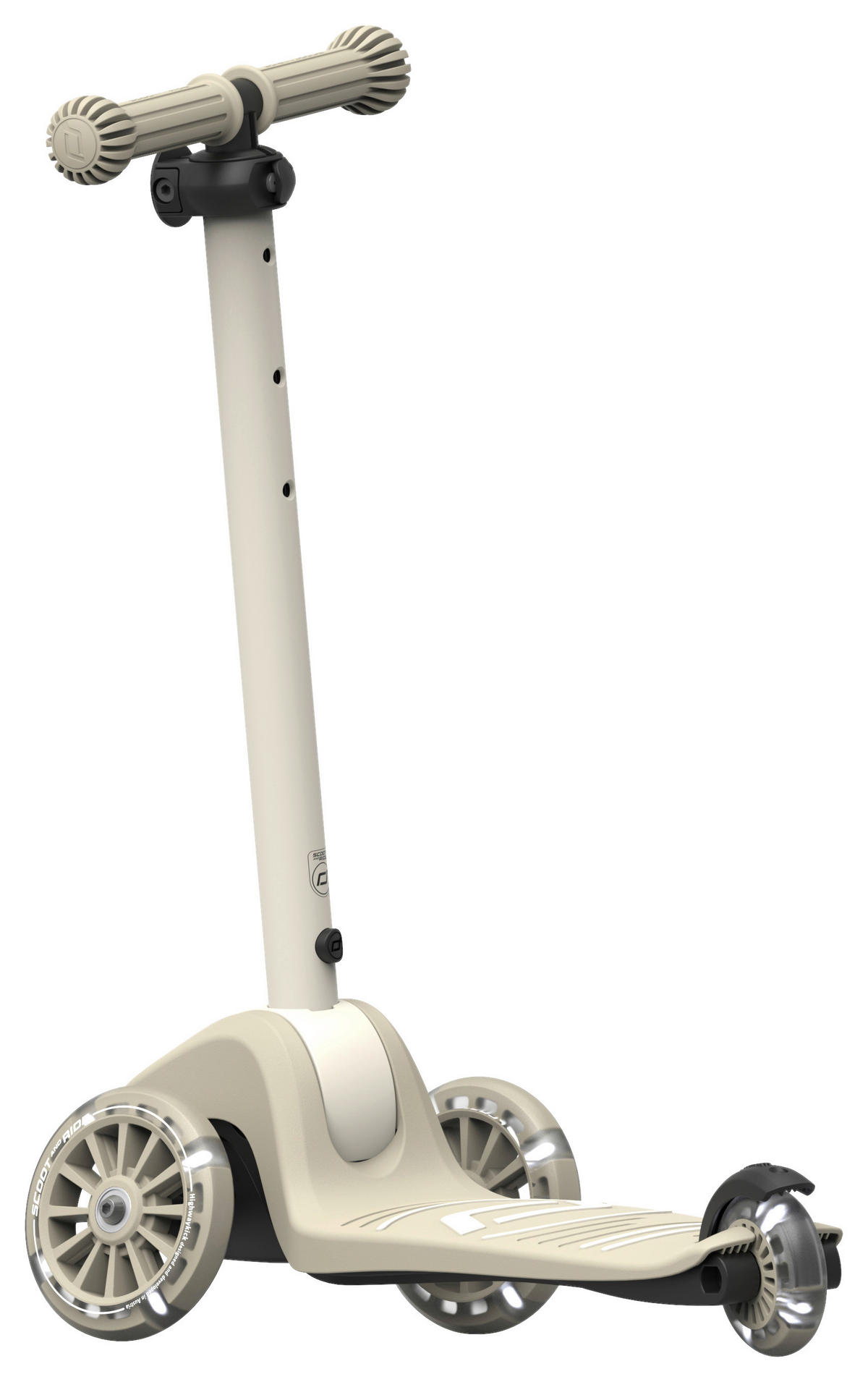 KINDERSCOOTER Highwaykick 3S  - Greige, Basics, Kunststoff (27/58/57,5cm) - Scoot and Ride